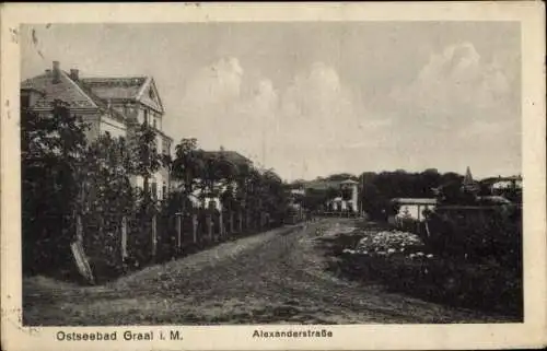 Ak Ostseebad Graal Müritz, Alexanderstraße