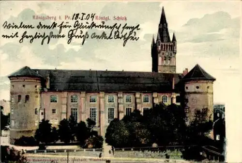 Ak Kaliningrad Königsberg Ostpreußen, Schloss