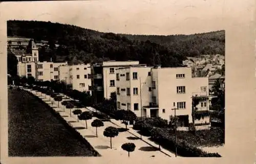 Ak Lazne Luhačovice Bad Luhatschowitz Region Zlin, Straßenpartie