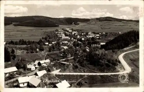 Ak Zahrádka Region Hochland, Gesamtansicht