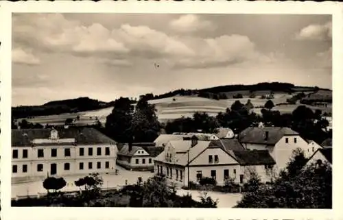 Ak Rovečné Žďár nad Sázavou Saar Region Hochland, Gesamtansicht