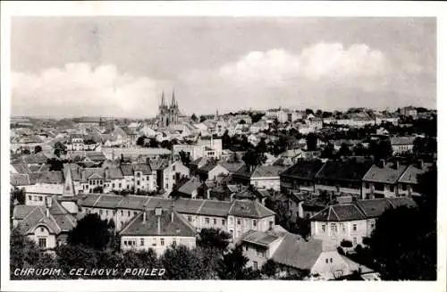 Ak Chrudim Region Pardubice, Gesamtansicht