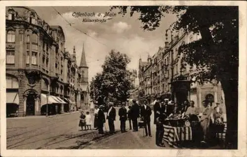 Ak Offenbach am Main Hessen, Kaiserstraße, Geschäft