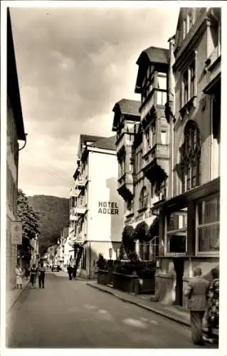 Ak Bad Bertrich an der Mosel Eifel, Kurfürstenstraße, Hotel Adler