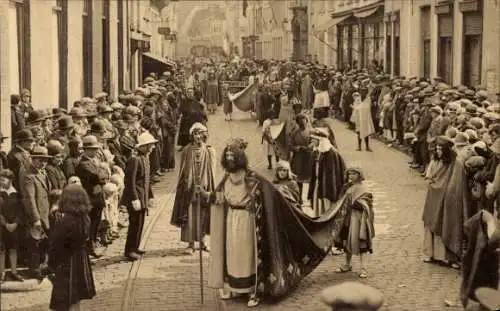 CPA Bruges Bruges Flandre Flandre Occidentale, Procession du Saint Sang, Cortege des Rois Mages