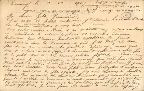 Ak Tannay Nièvre, Vue Est a vol d'oiseau