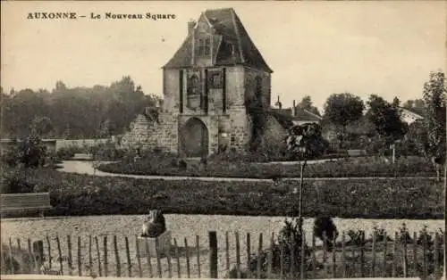 Ak Auxonne Côte-d'Or, Nouveau Square