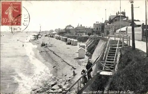 Ak Lion sur Mer Calvados, Strand