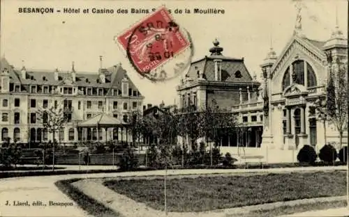 Ak Besançon Doubs, Hotel et Casino des Bains Salins de la Mouillere