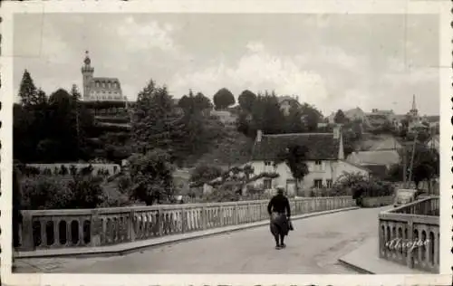 Ak Fursac Creuse, Panorama, Nouveau Pont