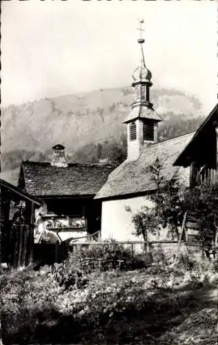 Ak Samoëns Haute Savoie, Kapelle Chontemerie