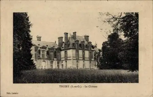 Ak Thoiry Yvelines, Schloss