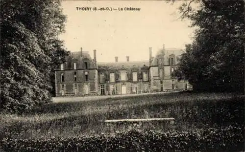 Ak Thoiry Yvelines, Schloss