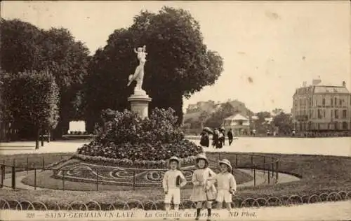 Ak Saint Germain en Laye Yvelines, La Corbeille du Parterre, Kinder