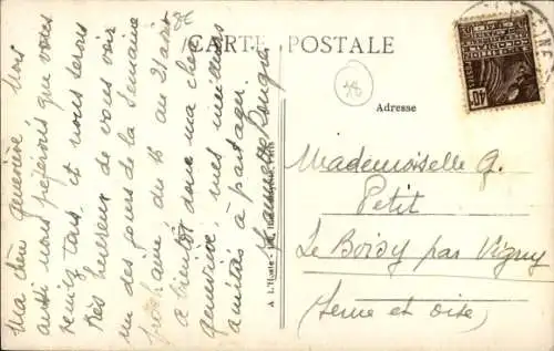 Ak Triel Yvelines, Seine, Coteaux