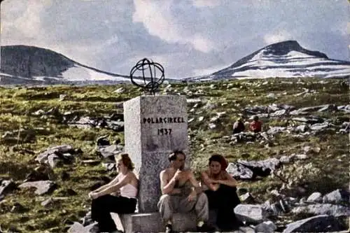 Ak Saltfjellet Norwegen, Polarcirkel 1937