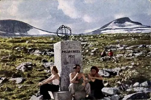 Ak Saltfjellet Norwegen, Polarcirkel 1937