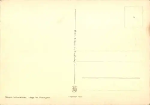 Ak Norwegen, Jotunheimen, Besseggen
