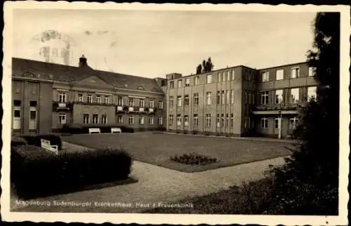 Ak Magdeburg an der Elbe, Sudenburger Krankenhaus, Haus 4 Frauenklinik