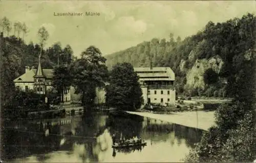 Ak Lauenhain Mittweida in Sachsen, Lauenhainer Mühle