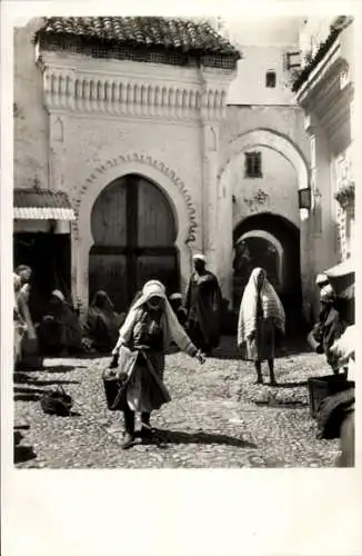 Ak Tetuan Tétouan Marokko, Ciuda de los Moros, Araberviertel