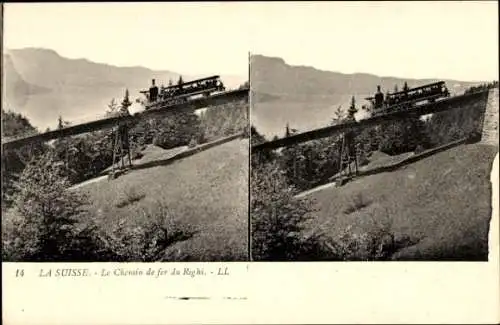 Stereo Ak Schweiz, Rigi-Bahn