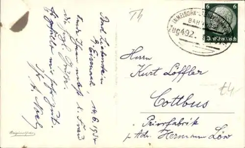 Ak Bad Liebenstein im Thüringer Wald, Hotel Der Kaiserhof