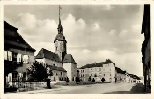 Ak Bad Lausick in Sachsen, Blick auf die St. Kilian Kirche