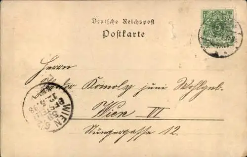 Ak Pirna an der Elbe, Teilansicht