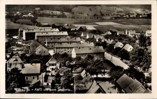 Ak Elstra in der Oberlausitz Sachsen, AWG, neue Siedlung