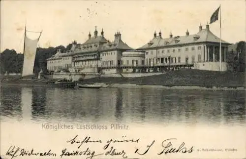 Ak Dresden Pillnitz, Königliches Lustschloss