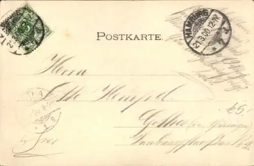 Ak Hamburg Mitte Neustadt, Alsterpavillon