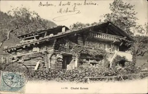 Ak Schweiz, Schweizer Chalet