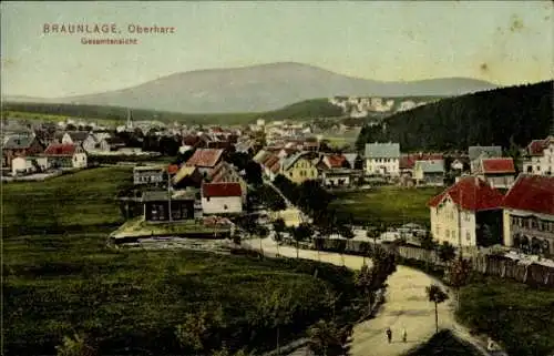 Ak Braunlage im Oberharz, Gesamtansicht