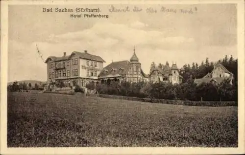 Ak Bad Sachsa im Harz, Hotel Pfaffenberg