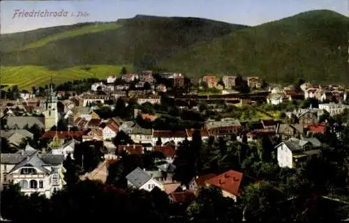 Ak Friedrichroda im Thüringer Wald, Gesamtansicht