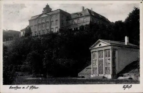 Ak Krossen Drahnsdorf, Gut Krossen, Schloss