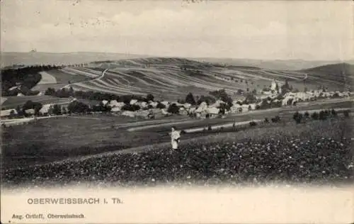 Ak Oberweissbach im Thüringer Wald, Panorama