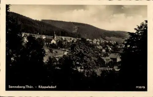 Ak Köppelsdorf Sonneberg in Thüringen, Gesamtansicht