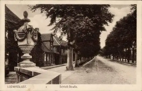 Ak Ludwigslust in Mecklenburg, Schloßstraße