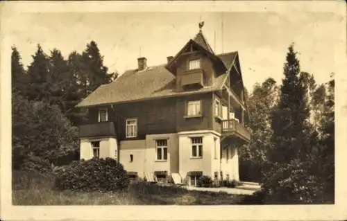 Ak Jonsdorf in Sachsen, Haus Fernblick von Louise Feurich