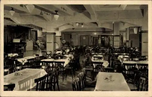 Ak Zwickau, Vereinigte Lichtspiele, Palast-Theater, Palast-Keller-Restaurant, Inh. Arthur Schindler