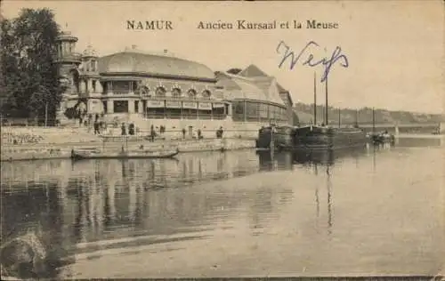 Ak Namur Wallonien, Kursaal, Meuse