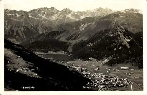 Ak Davos Kanton Graubünden, Panorama, Schatzalp