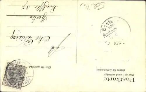 Präge Ak Dichter Friedrich Schiller, Porträt