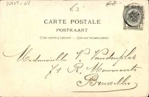 Ak Diksmuide Dixmude Westflandern, L'Yser