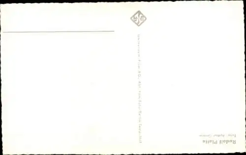 Ak Schauspieler Rudolf Platte, Portrait, Autogramm