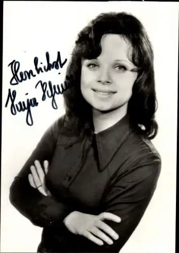 Ak Schauspielerin Sonja Schmidt, Portrait, Autogramm