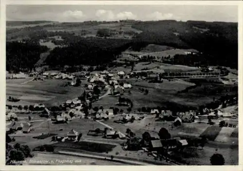 Ak Häusern im Schwarzwald, Fliegeraufnahme