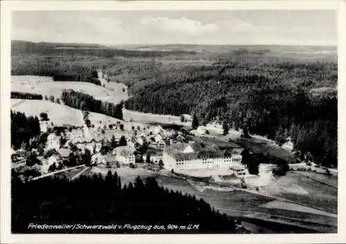 Ak Friedenweiler im Schwarzwald, Fliegeraufnahme, Kinderheilstätte Schloss Friedenweiler